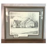 HARMONY GROVE CHURCH NC LIMITED ED PRINT 51/400