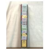 VTG METAL DISPLAY WITH TRAIN ROUTE CARDS