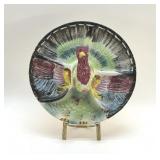 MAJOLICA TURKEY PLATTER 10" 1950ï¿½s