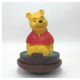1976 DISNEY WINNIE THE POOH WOBBLE CHIME TOY