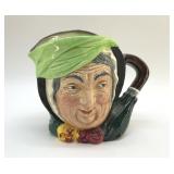 ROYAL DOULTON SAIREY GAMP TOBY PITCHER