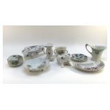 VIOLETS VINTAGE TABLEWARE