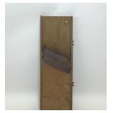 VTG WOODEN CABBAGE KRAUT CUTTER