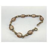 CAMEO SHELL BRACELET 7"