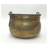 VTG HAMMERED DUTCH BRASS IRELAND CAULDRON