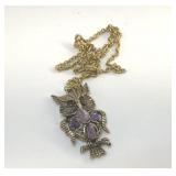 1970S OWL NECKLACE