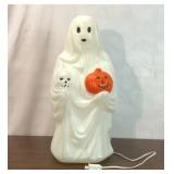 VTG HALLOWEEN BLOW MOLD GHOST DECORATION