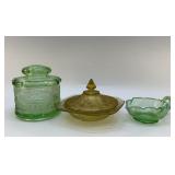 ASSORTED DEPRESSION GLASS