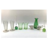 ASSORTED GLASSWARE