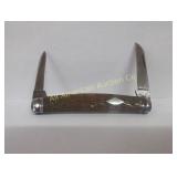 ANTIQUE SHAPLEIGH HDW CO. 2 BLADED KNIFE