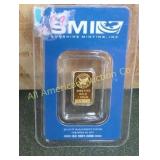 1 GR SUNSHINE MINTING INC.  .999 GOLD BAR