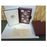 1984 PRESTIGE PROOF SET WITH SILVER DOLLAR
