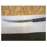 RARE FOSTER BROS. MADE IN U.S.A. BUTCHER KNIFE