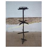 ANTIQUE WAGNER HOLLOW WARE CAST IRON DISPLAY RACK