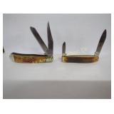 2- PARKER CUT CO. & PARKER FROST KNIVES