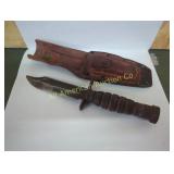 VTG ONTARIO DATED 10-76 MILITARY SURVIVAL KNIFE