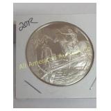 1975 POSTMASTERS OF AMERICA STERLING SILVER COIN