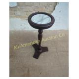 VINTAGE FERN STAND WITH MARBLE TOP