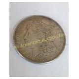 1921 D MORGAN SILVER DOLLAR