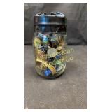 "Mystery Jar" pint size jar filled with misc. item