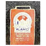 Vintage Alamo Portland Cement Company Red Bag