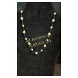 Carolee faux pearl necklace, 15"