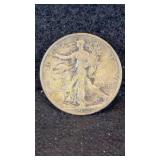 1935 Walking Liberty half dollar