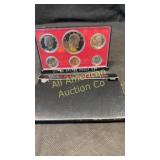 1976 U.S. Mint Proof set, 40% silver dollar, half