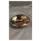 Georgetown Pottery Ikebana vase wth flower frog