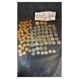 Mixed lot of Canadian money, various, see photos