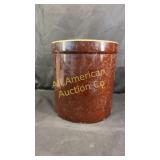 Large vintage crock marked "USA", 11" x 11"