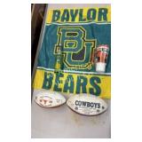 Dallas Cowboys & U.T. items & a Baylor Bears