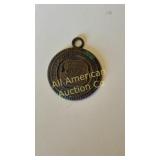 Kansas City Southern Lines Golden Spike key fob,
