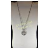 Vintage Judith Ripka sterling "Horn of Plenty"