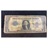 1923 Large series $1 Silver Certificate with lots