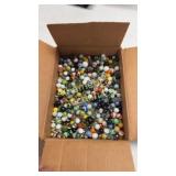 Big lot of marbles, various sizes, types, etc.