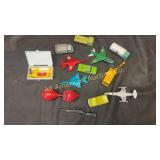 Mixed lot of die cast toys, etc.