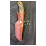 Cabela's Outfitter series gut hook knife with shea