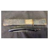 Straight razor in an Eclipse Cutlery carton