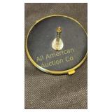 Vintage Avon 'Mandolin' compact, magnifying &