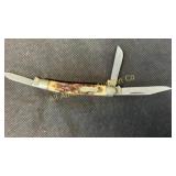 Schrade 'Uncle Henry' 807UH pocket knife, Staglon