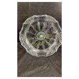 Shannon Crystal hand crafted fruit bowl, 12'