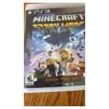 PS3 game ï¿½Minecraft Story Modeï¿½