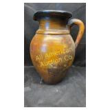 Large ceramic pitcher, 14' tall