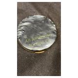 Vintage Marhill Fifth Avenue powder compact