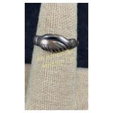 James Avery 'Fede' ring, broken, size 7, sterling
