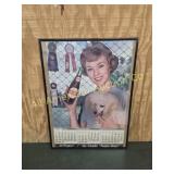 VINTAGE 1961 DR. PEPPER ADVERTISING CALENDAR PAGE