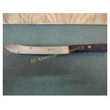 ANTIQUE GREGORY BROS. BEE HIVE KITCHEN KNIFE 14"