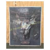 VINTAGE WINCHESTER METAL ADVERTISING SIGN