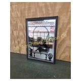 VINTAGE "A.S. TWEEDY VALLY MILLS"ADVERTISING MIRRO